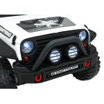 Elektrické autíčko Jeep BEAST 4x4 - MP3 - biele